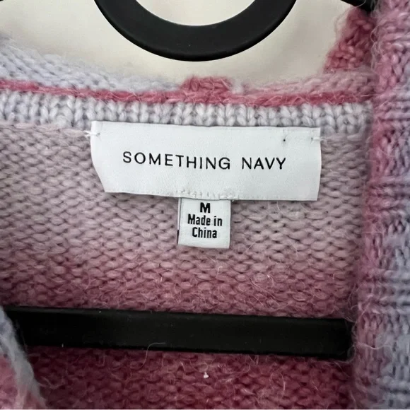 Something Navy Ombre Striped Hoodie in Blue Combo - Picture 7 of 9